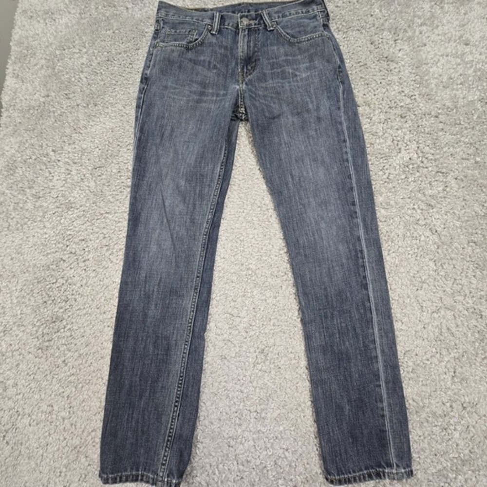 Levi's 511 Slim Fit Jeans Mens 30x32 Blue Faded Denim Casual